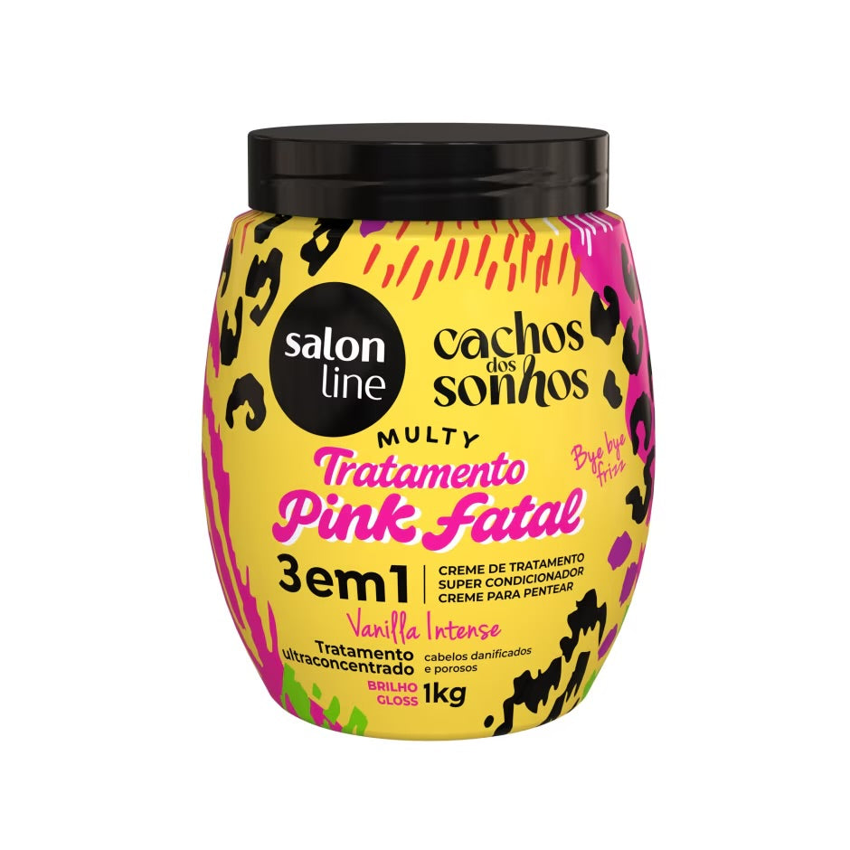 Crema para peinar Salon Line Pink Fatal 1kg
