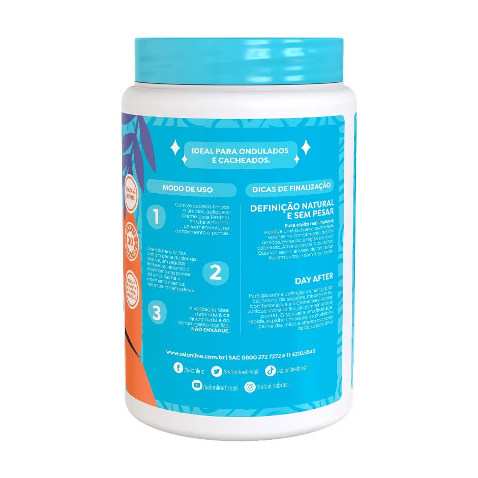 Crema Para Peinar Definição Natural 1kg