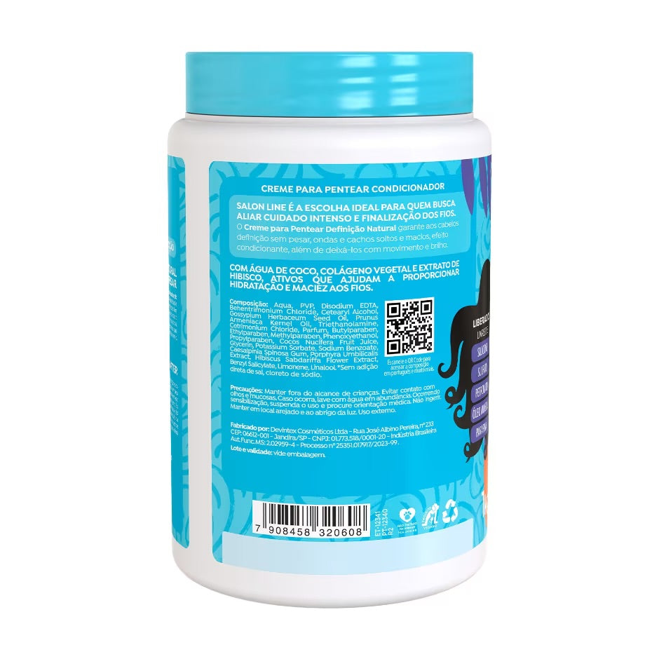 Crema Para Peinar Definição Natural 1kg