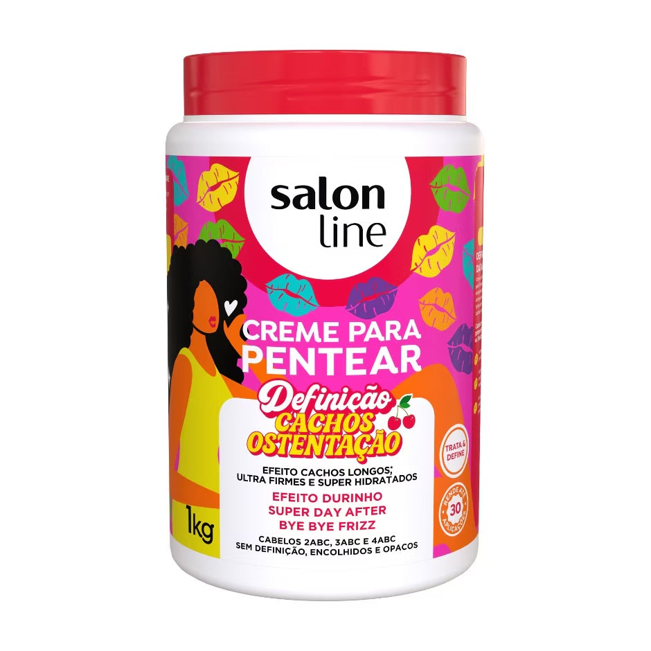 Dúo Rizos Perfectos- Óleo Sérum + Creme Para Pentear Salon Line