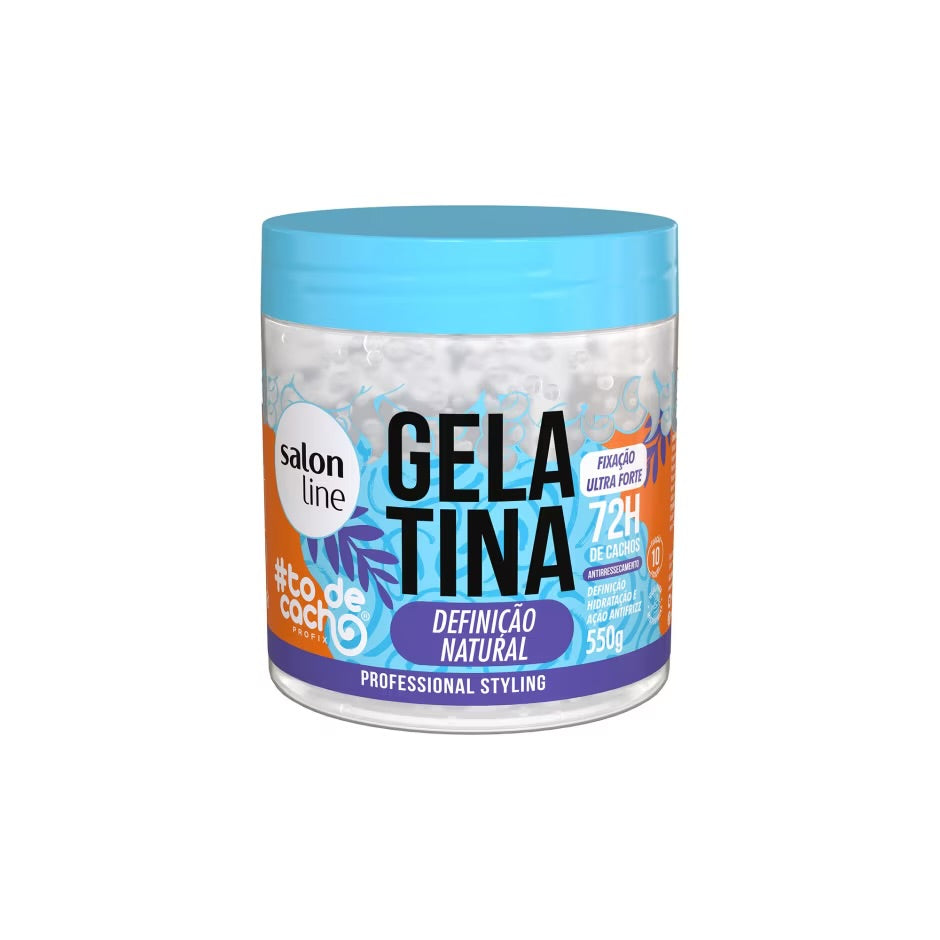 Gelatina #todecacho Definição Natural 550g