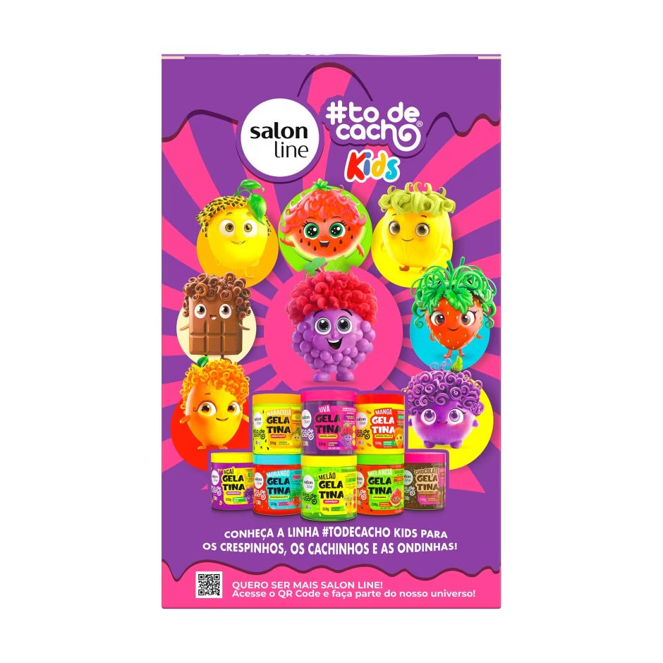 Kit Shampoo y acondicionador Uva #todecacho Kids