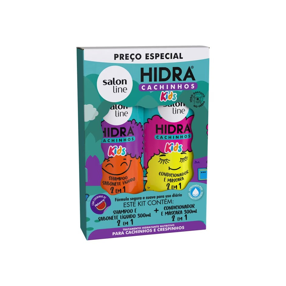 Kit Hidra Kids Salon Line 2 Piezas