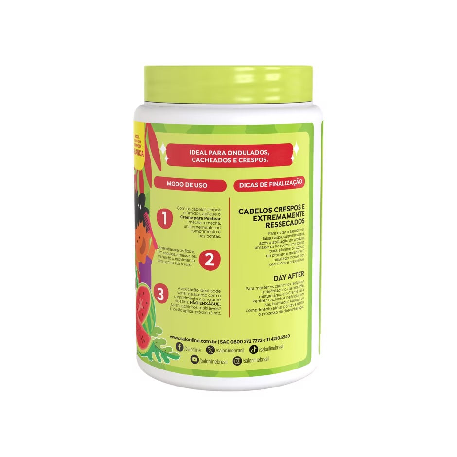 Crema para Peinar Melancia Kids Salon Line 1kg