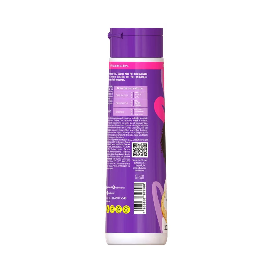 Shampoo Kids Sos Cachos Nutrición Salon Line 300ml