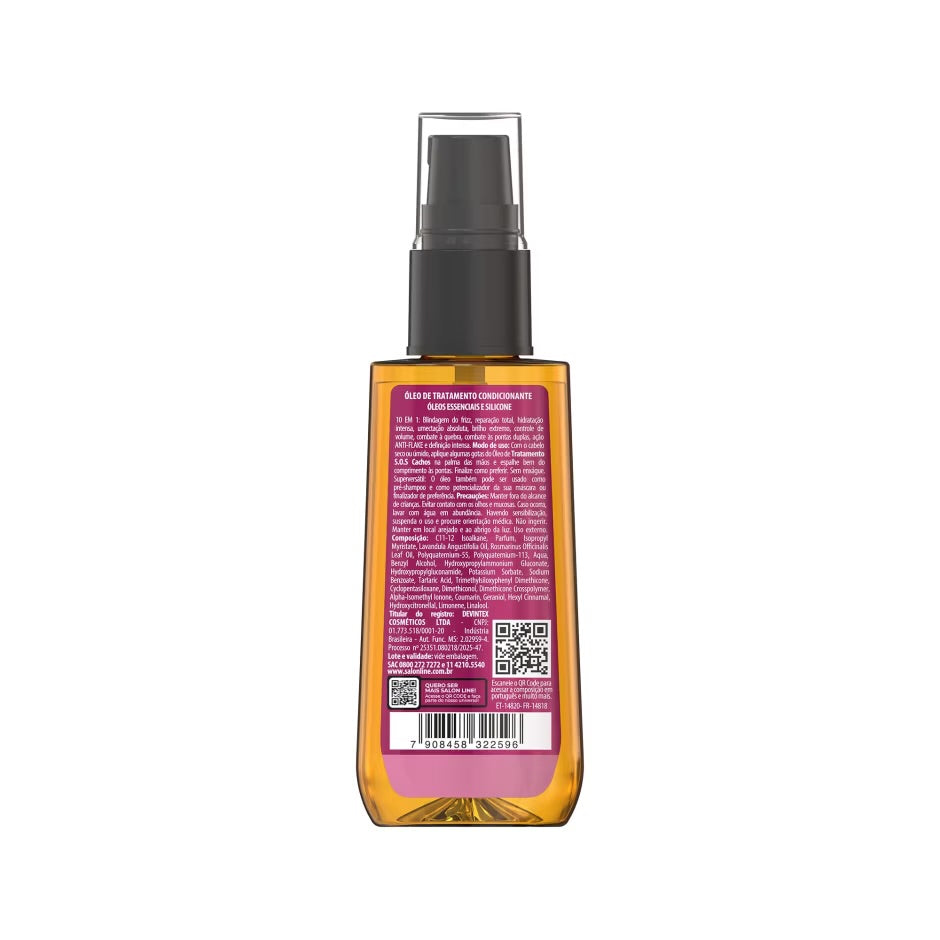 Óleo de tratamiento Salon Line+ Poderosos 10 en 1 42ml