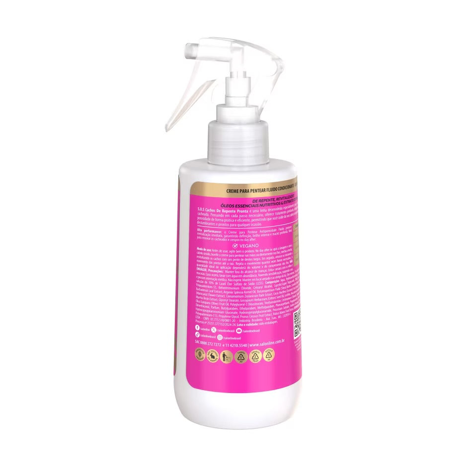 Crema para Peinar Fluidal Repente Pronta Salon Line 300ml