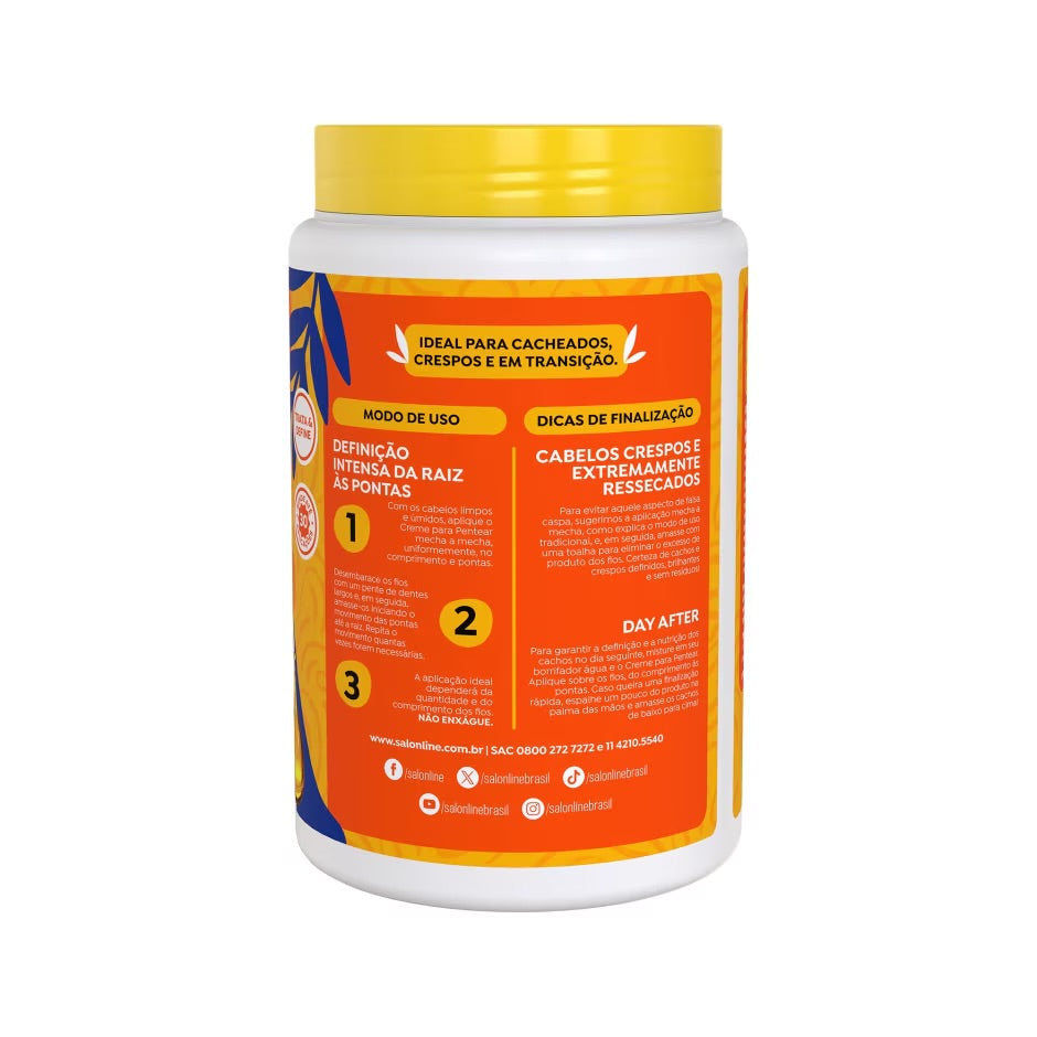 Crema para Peinar Súper Óleos Salon Line 1kg