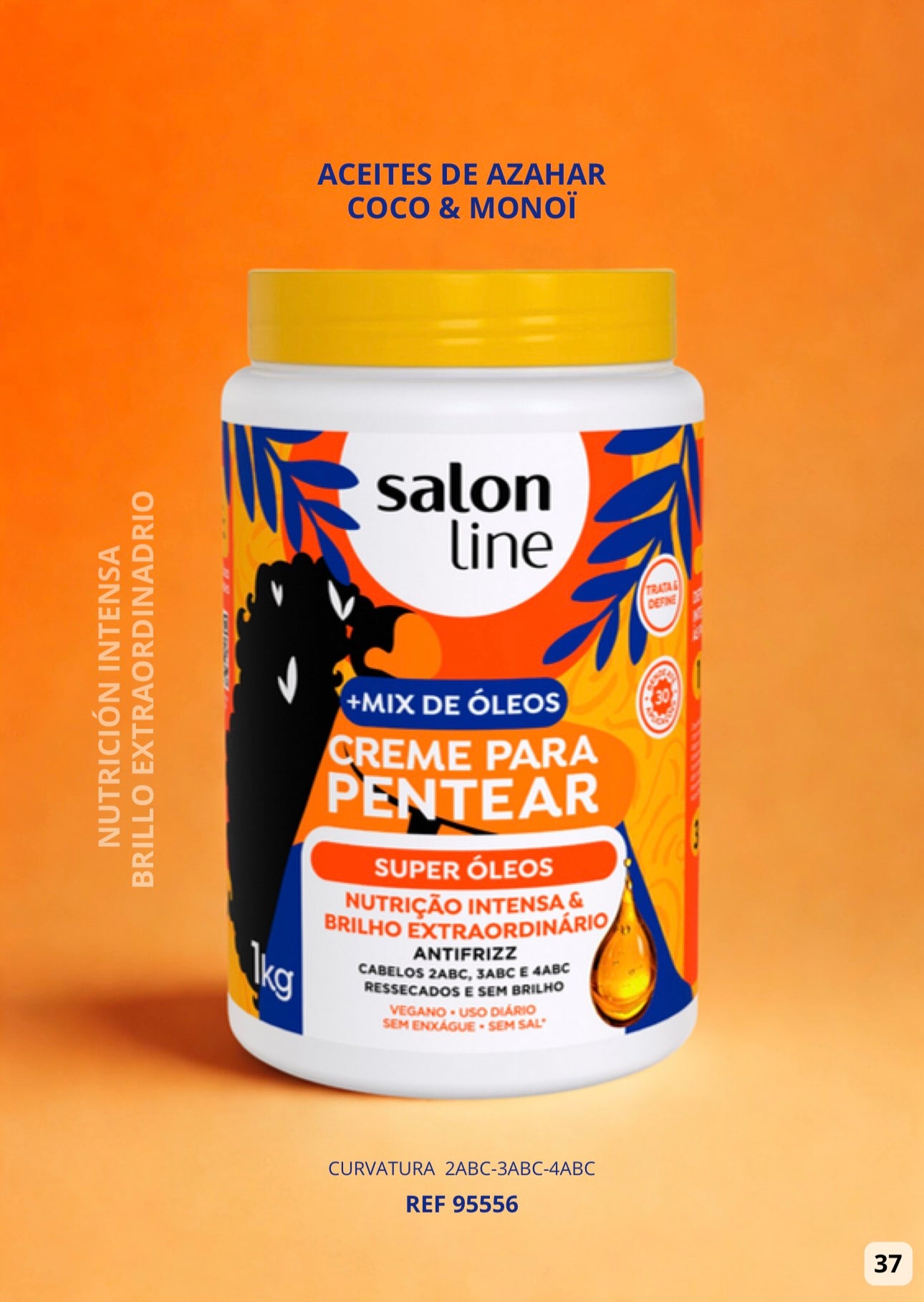 Crema para Peinar Súper Óleos Salon Line 1kg