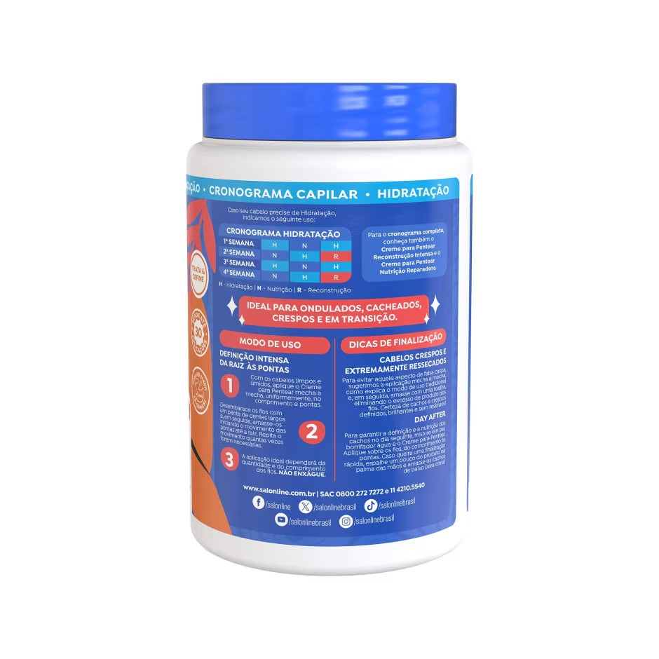 Crema para Peinar Hidratación Profunda Salon Line 1kg