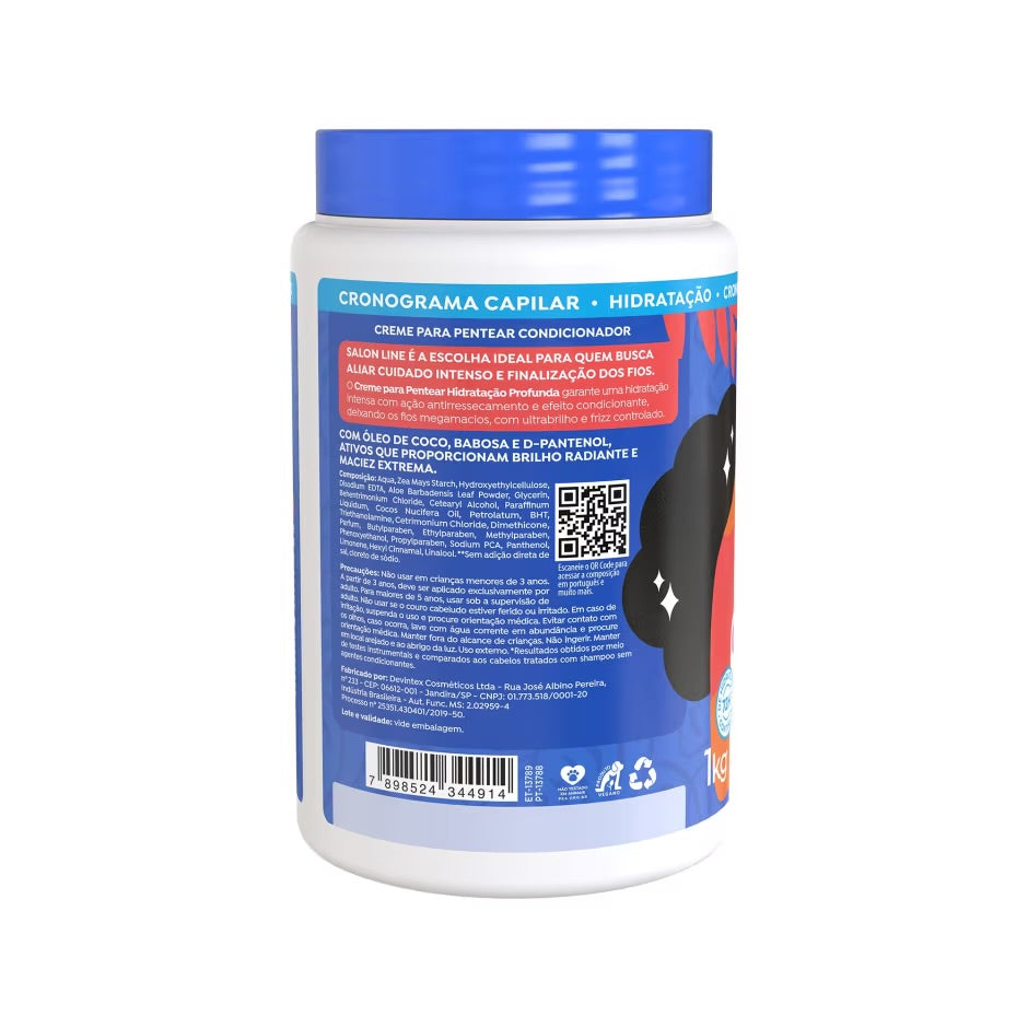 Crema para Peinar Hidratación Profunda Salon Line 1kg