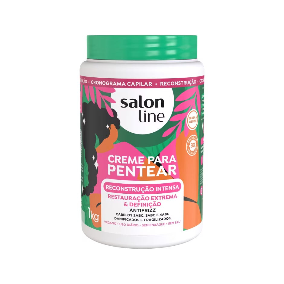 Crema para Peinar Reconstrucción Intensa Salon Line 1kg