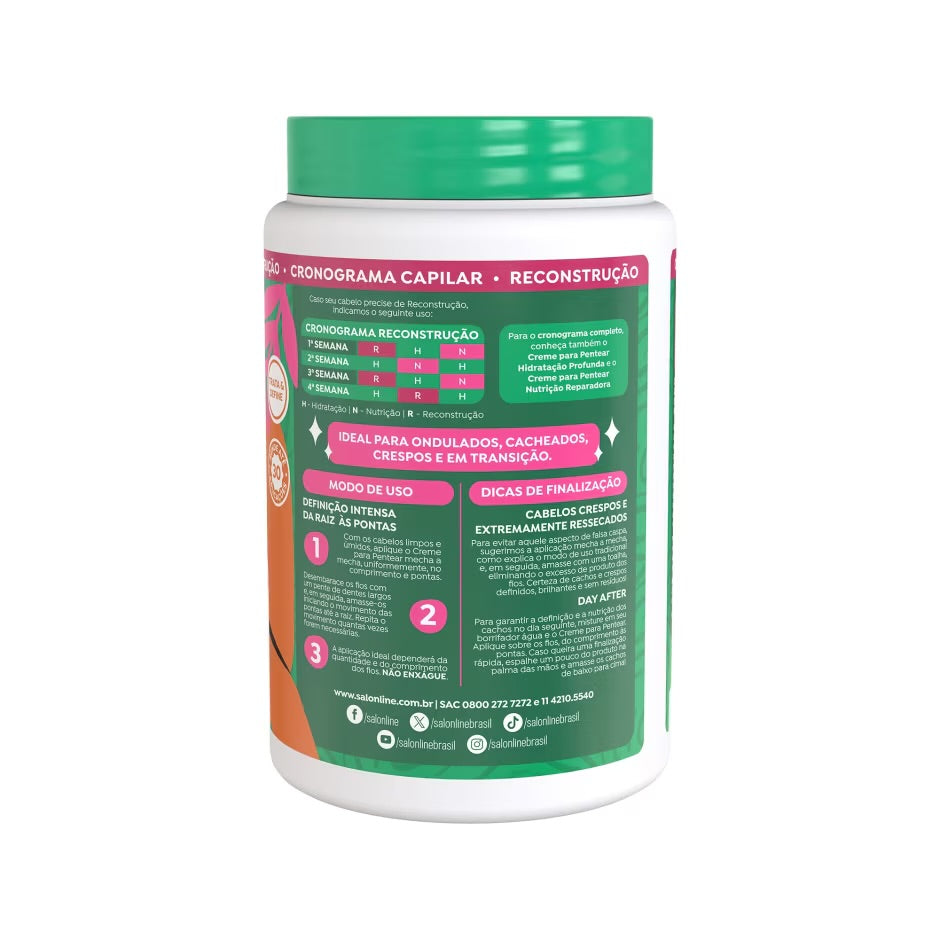 Crema para Peinar Reconstrucción Intensa Salon Line 1kg