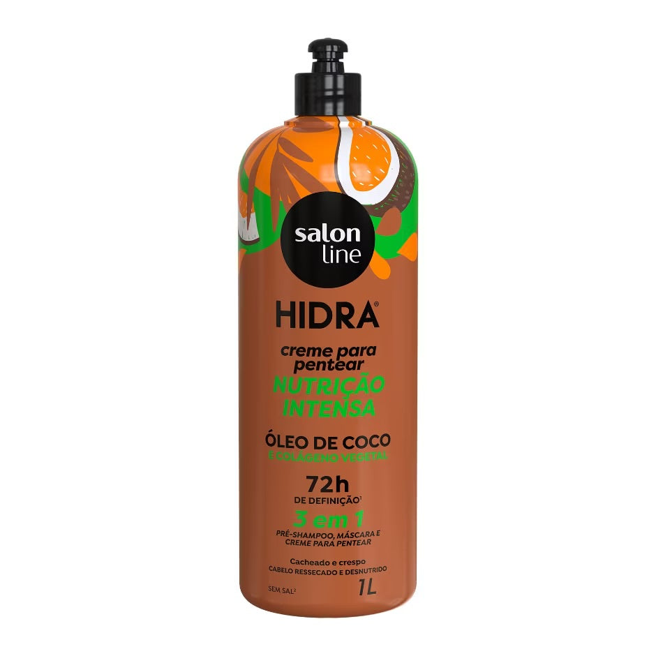 Crema para Peinar Hidra Coco Salon Line 1L