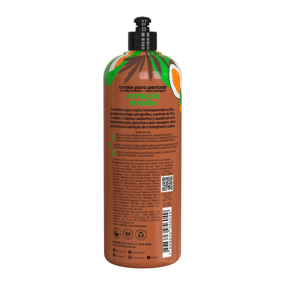 Crema para Peinar Hidra Coco Salon Line 1L