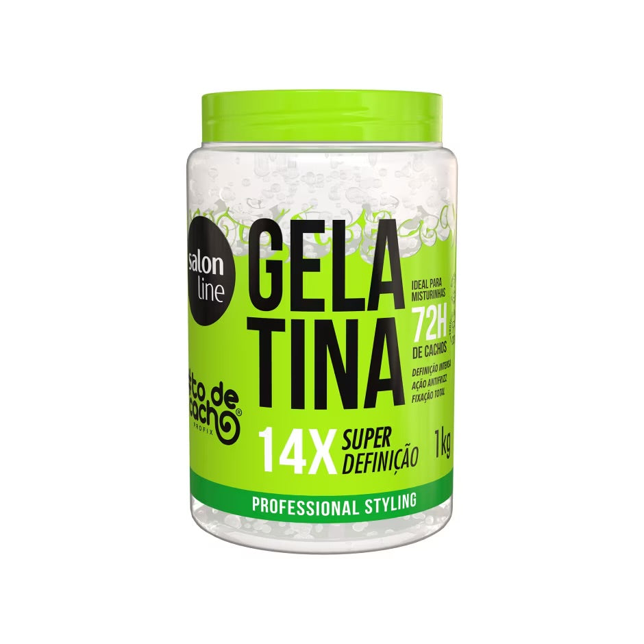 Gelatina #Todecacho Definição Fixação Salon Line 1kg