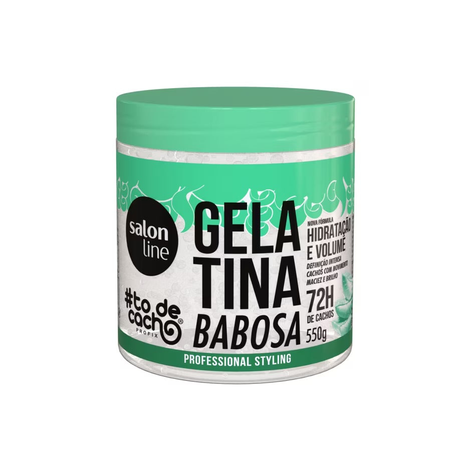 Gelatina #Todecacho Volumão E Hidratação Babosa Salon Line 550gr