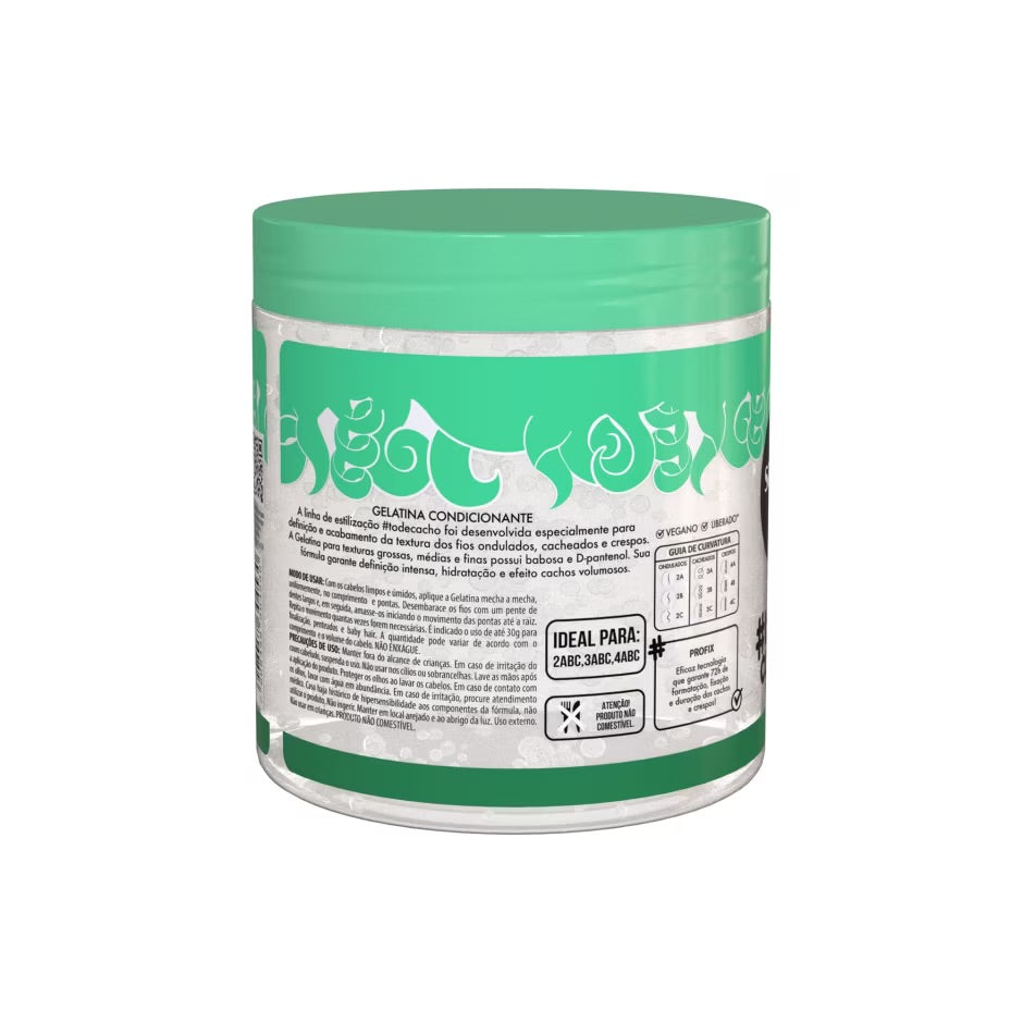 Gelatina #Todecacho Volumão E Hidratação Babosa Salon Line 550gr