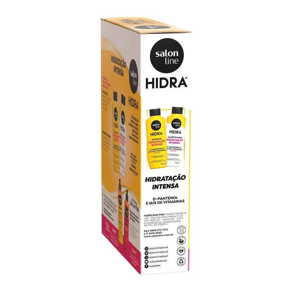 Kit Hidra Hidratación Intensa Salon Line 2pzas