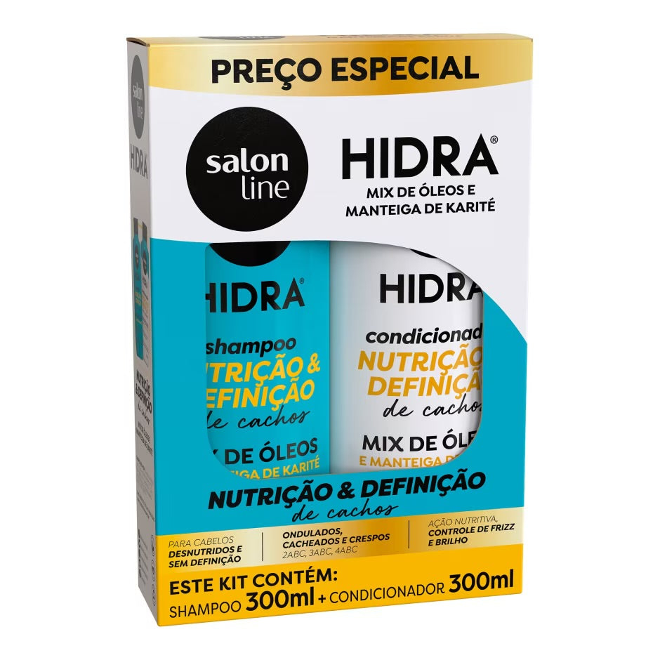 Kit Hidra Mix Óleos Salon Line 2 Piezas