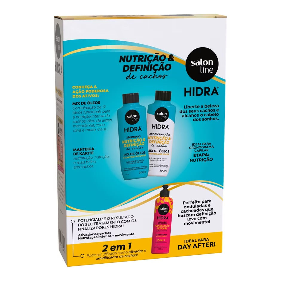 Kit Hidra Mix Óleos Salon Line 2 Piezas