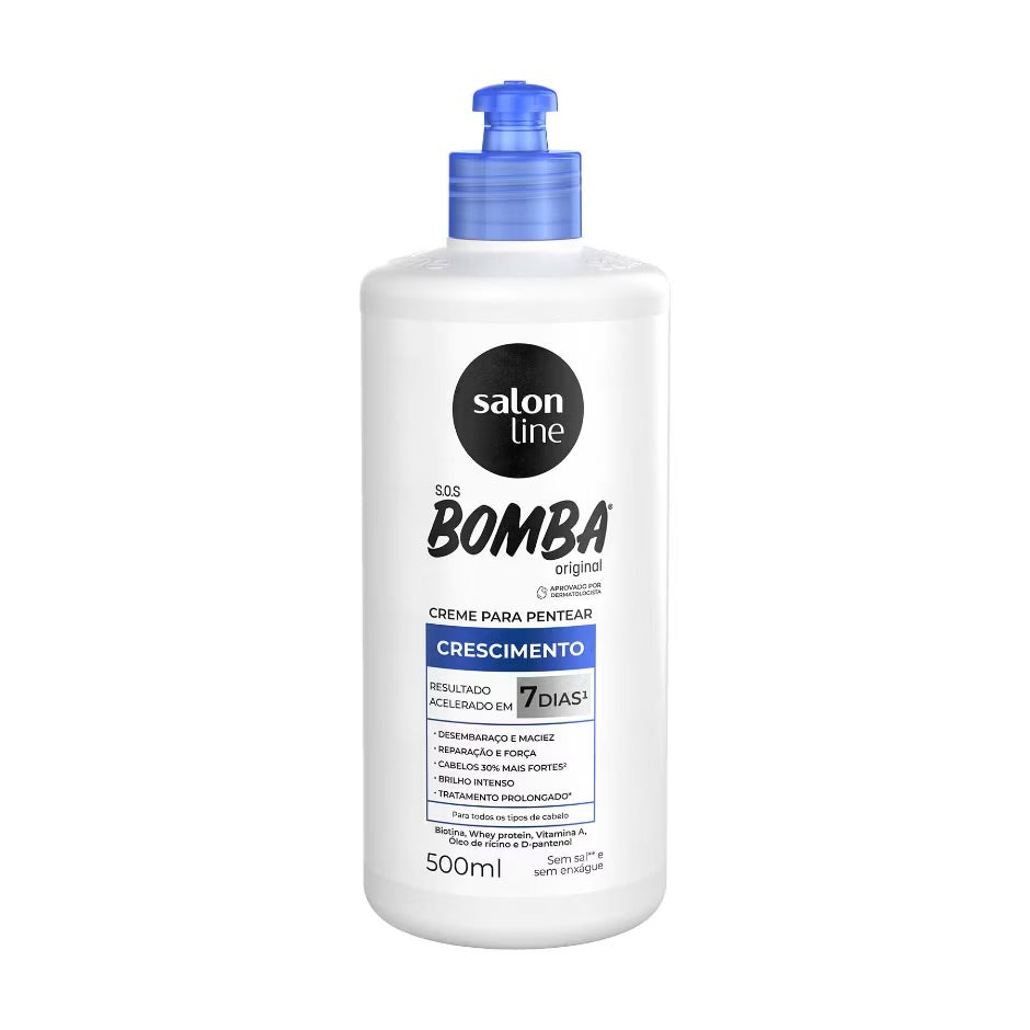 Crema para Peinar SOS Bomba Original Salon Line 500ml