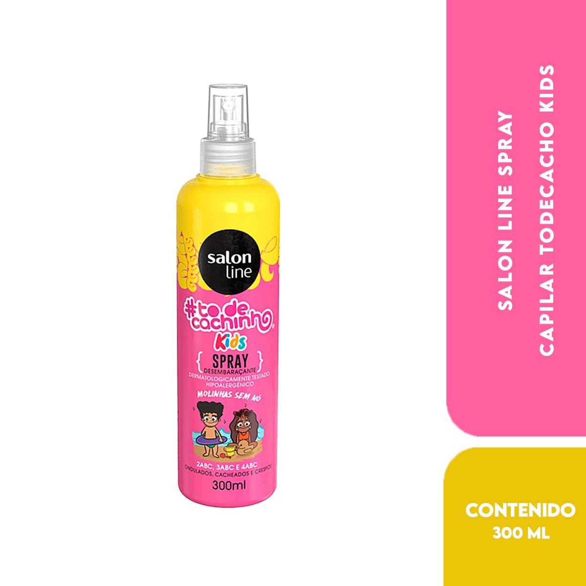 Spray Capilar #Todecachinho Kids Salon Line 300ml