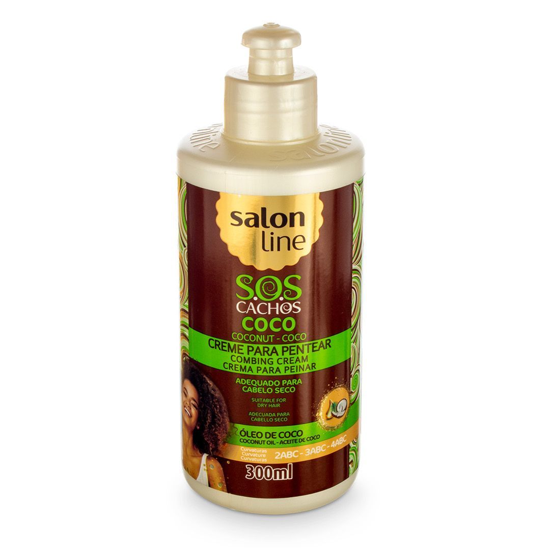 Crema para Peinar S.O.S Cachos Coco Salon Line 300ml