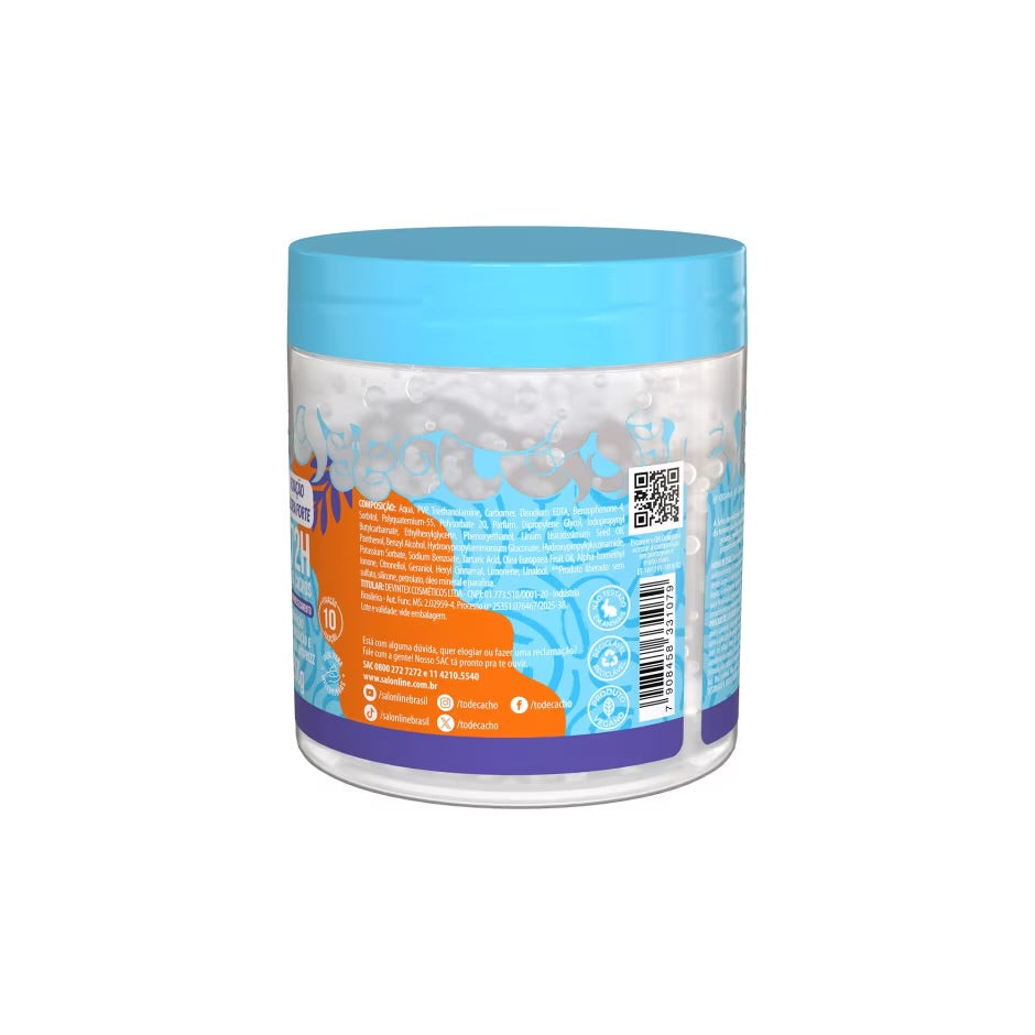 Trío Definición Natural Salon Line – Creme Para Pentear + Óleo Sérum + Gelatina