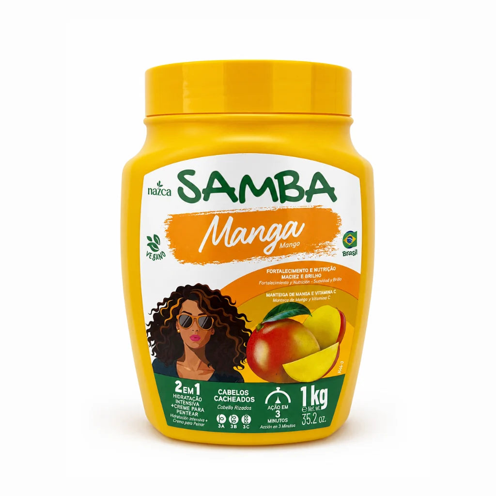 Samba Manga crema para peinar 1kg