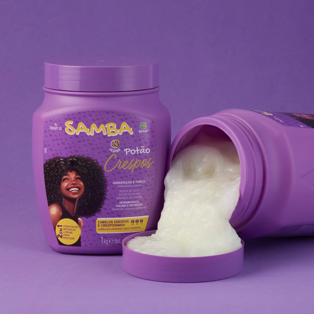 Samba Potão Crespos crema para peinar 1kg