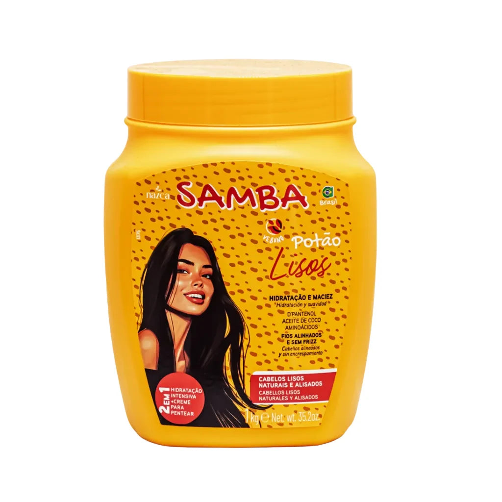 Samba Potão Lisos crema para peinar 1kg