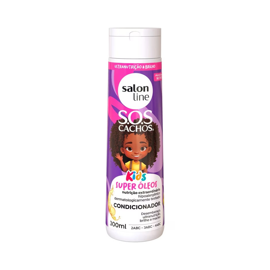 Acondicionador Kids SOS Cachos nutrición Salon Line 300ml