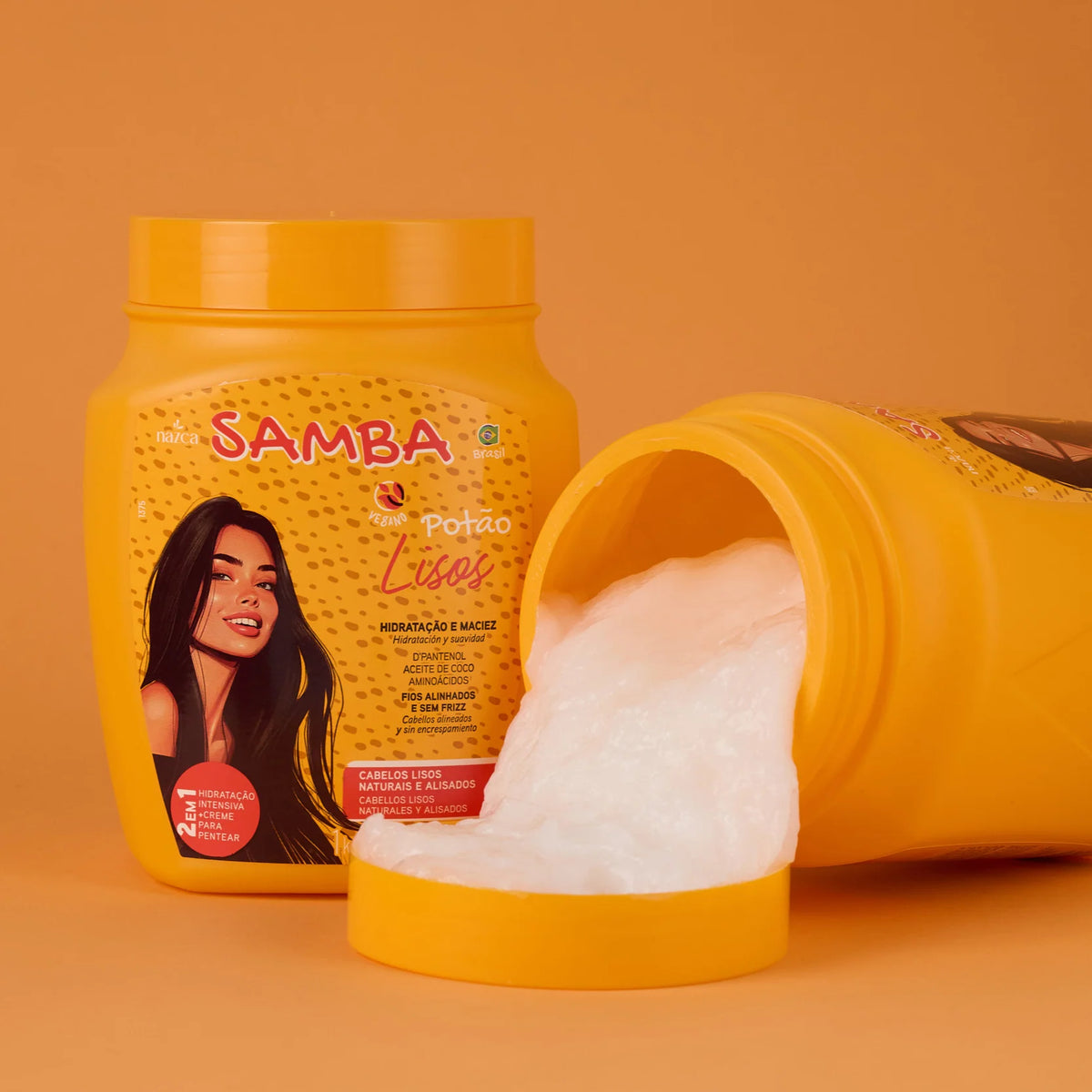 Samba Potão Lisos crema para peinar 1kg